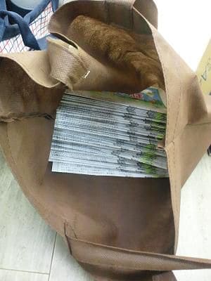 チラシの納品